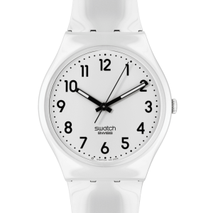ساعت سواچ مدل SWATCH JUST WHITE SOFT (SO28W107-S14)