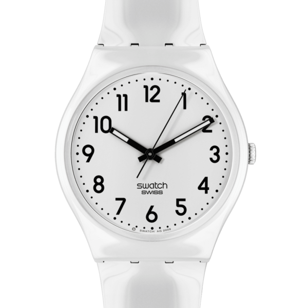 ساعت سواچ مدل SWATCH JUST WHITE SOFT (SO28W107-S14)