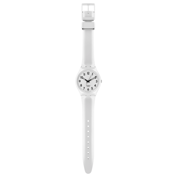 ساعت سواچ مدل SWATCH JUST WHITE SOFT (SO28W107-S14) - Image 2