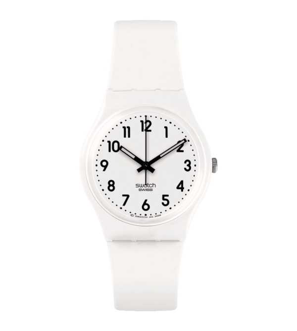 ساعت سواچ مدل SWATCH JUST WHITE SOFT (SO28W107-S14)