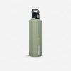 بطری آب کمپ و کوهنوردی-QUECHUA Quick Release Lid 1.5L-خاکی
