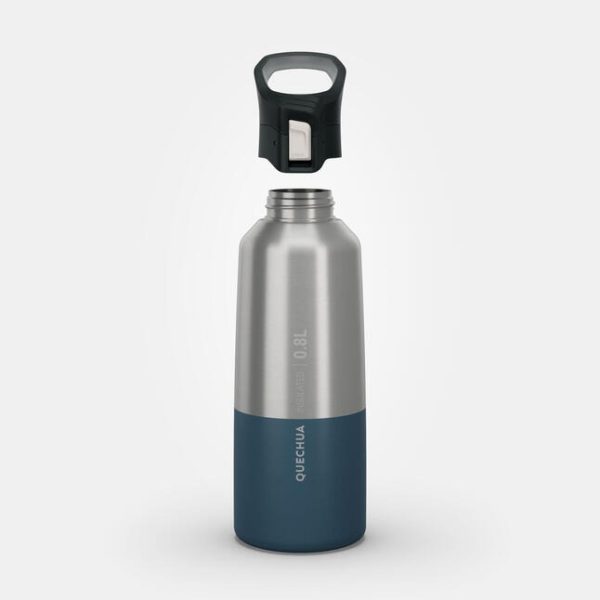 ترموس کمپ و کوهنوردی-QUECHUA Thermos 0.8L Practical Lid 900-آبی - Image 12