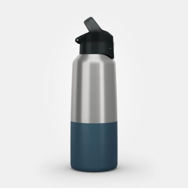 ترموس کمپ و کوهنوردی-QUECHUA Thermos 0.8L Practical Lid 900-آبی - Image 3