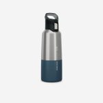 ترموس کمپ و کوهنوردی-QUECHUA Thermos 0.8L Practical Lid 900-آبی