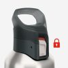 ترموس کمپ و کوهنوردی-QUECHUA Thermos 0.8L Practical Lid 900-نارنجی - Image 3