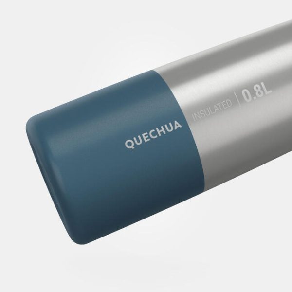ترموس کمپ و کوهنوردی-QUECHUA Thermos 0.8L Practical Lid 900-آبی - Image 11