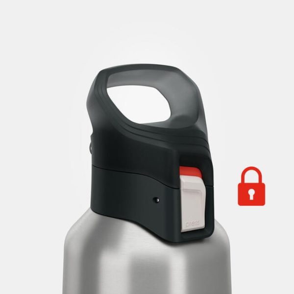ترموس کمپ و کوهنوردی-QUECHUA Thermos 0.8L Practical Lid 900-آبی - Image 9
