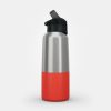 ترموس کمپ و کوهنوردی-QUECHUA Thermos 0.8L Practical Lid 900-قرمز - Image 3