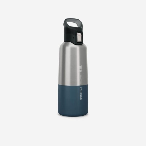 ترموس کمپ و کوهنوردی-QUECHUA Thermos 0.8L Practical Lid 900-آبی