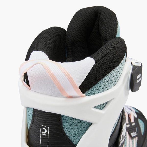اسکیت بچگانه-OXELO Kids Fitness Skates FIT 5-آبی/مشکی - Image 7