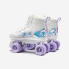 اسکیت بچگانه-OXELO Kids Skates Quad 100-سفید - Image 5