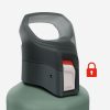 بطری آب کمپ و کوهنوردی-QUECHUA Outdoor Aluminum Water Bottle 1L 500-سبز - Image 3