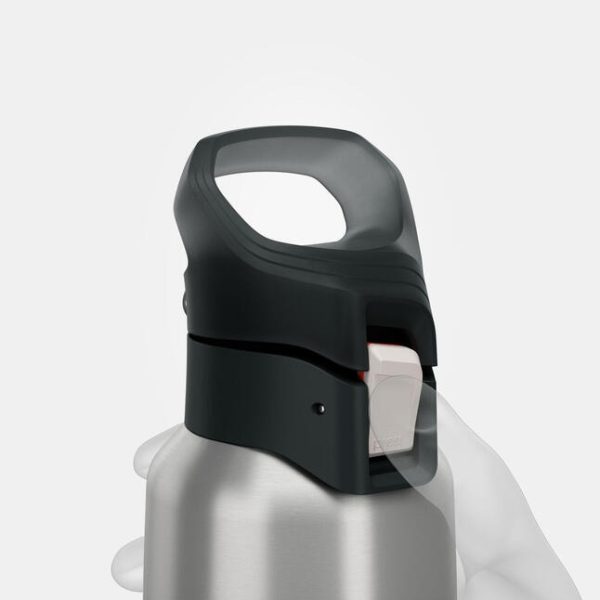 ترموس کمپ و کوهنوردی-QUECHUA Thermos 0.5L Practical Lid 900-آبی - Image 10