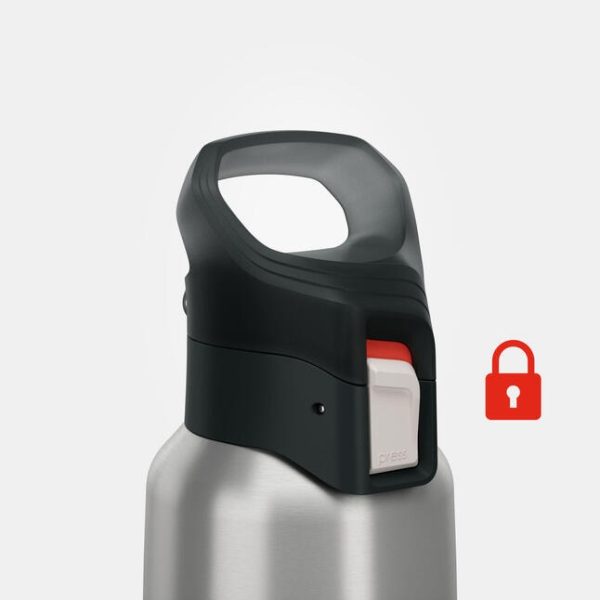 ترموس کمپ و کوهنوردی-QUECHUA Thermos 0.5L Practical Lid 900-سفید - Image 9