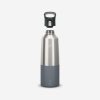 ترموس کمپ و کوهنوردی-QUECHUA Thermos 1L Practical Lid 900-خاکستری - Image 8