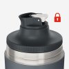ترموس کمپ و کوهنوردی-QUECHUA Outdoor Stainless Steel Thermos 1.5L 900-خاکستری - Image 3