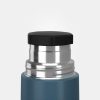 ترموس کمپ و کوهنوردی-QUECHUA Stainless Steel Thermos 0.4 Liter-آبی - Image 7