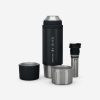 ترموس کمپ و کوهنوردی-QUECHUA Thermos 0.7L Practical Lid 900-خاکستری تیره - Image 10