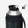 ترموس کمپ و کوهنوردی-QUECHUA Thermos 0.7L Practical Lid 900-خاکستری تیره - Image 7