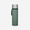 ترموس کمپ و کوهنوردی-QUECHUA Thermos 1L Practical Lid 900-سبز
