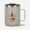 ترموس کمپ و کوهنوردی-QUECHUA Thermos Cup 0.35L 900-بژ