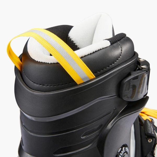 اسکیت بزرگسال-OXELO Adult Skates MF500-زرد/مشکی - Image 4