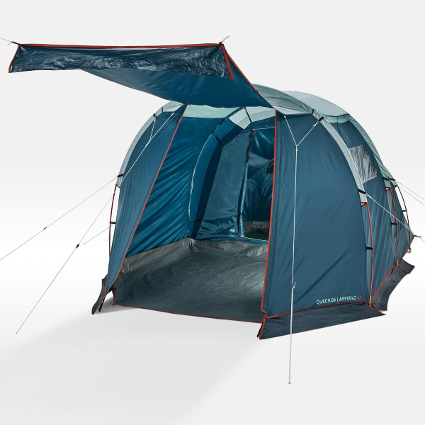 چادر کمپ و کوهنوردی- QUECHUA 4 Person Arpenaz 4.1 - یک خوابه - سرمه ای - Image 6
