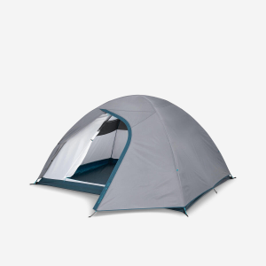 چادر کمپ و کوهنوردی- QUECHUA 4 Person - MH100 - خاکستری