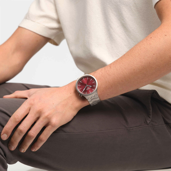 ساعت سواچ مدل SWATCH SCARLET SHIMMER (SB07S104G) - Image 4