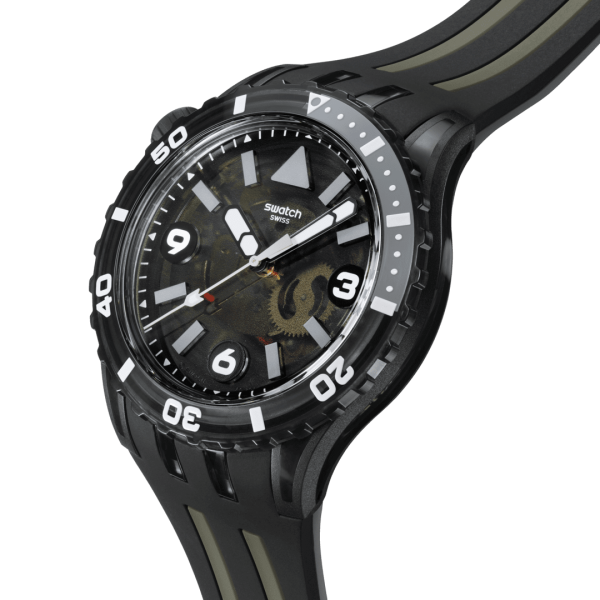 ساعت سواچ مدل SWATCH BLACK SEA NETTLE (SSCU09B100)