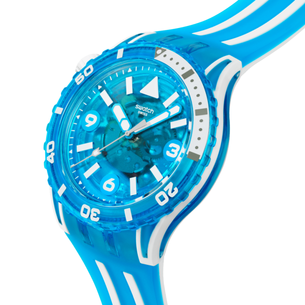ساعت سواچ مدل SWATCH BLUE FIRE (SSCU09S100)