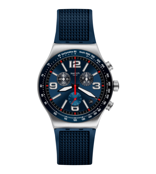 ساعت سواچ مدل SWATCH BLUE GRID (YVS454)