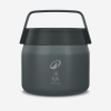 ظرف نگهدارنده غذا کمپ و کوه نوردی - 0.5L - QUECHUA Heat Insulated Lunch Box - Stainless Steel - سبز