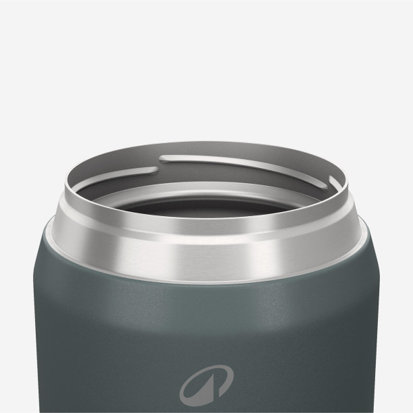 ظرف نگهدارنده غذا کمپ و کوه نوردی - 0.5L - QUECHUA Heat Insulated Lunch Box - Stainless Steel - سبز - Image 4