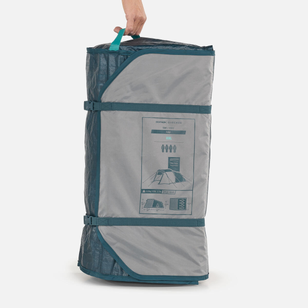 چادر کمپ و کوهنوردی- QUECHUA 4 Person - XXL Size - MH100 - سرمه ای - Image 3
