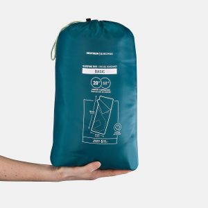 کیسه خواب کمپ و کوه نوردی - QUECHUA Arpenaz - 20°C Comfort 72*190CM - آبی