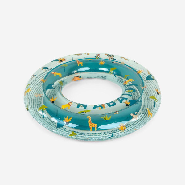 حلقه شنا بچگانه - Nabaiji Tropical Patterned - آبی (65CM) - Image 2