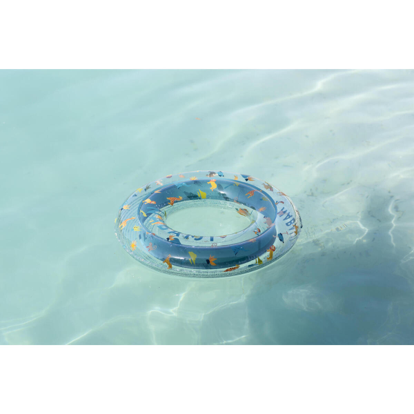 حلقه شنا بچگانه - Nabaiji Tropical Patterned - آبی (65CM) - Image 10