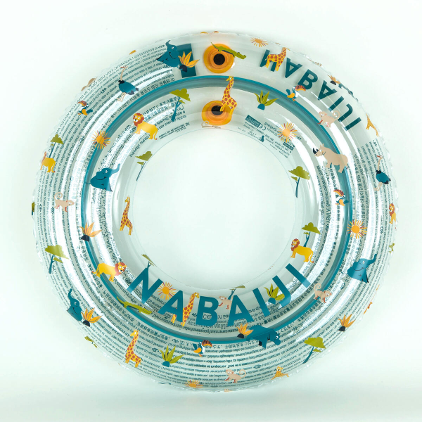 حلقه شنا بچگانه - Nabaiji Tropical Patterned - آبی (65CM)