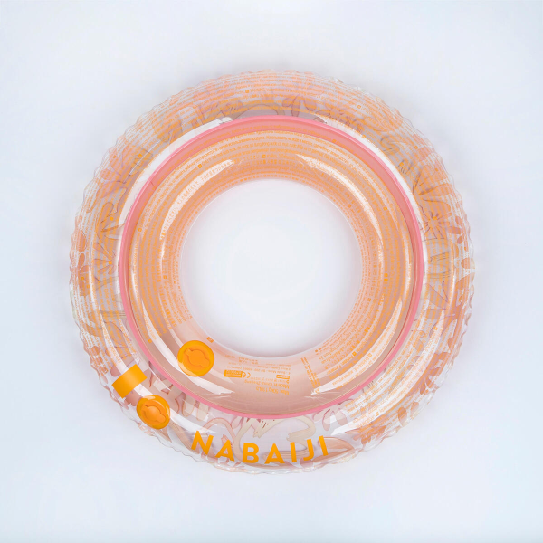 حلقه شنا بچگانه - Nabaiji Tropical Patterned - صورتی (65CM) - Image 3