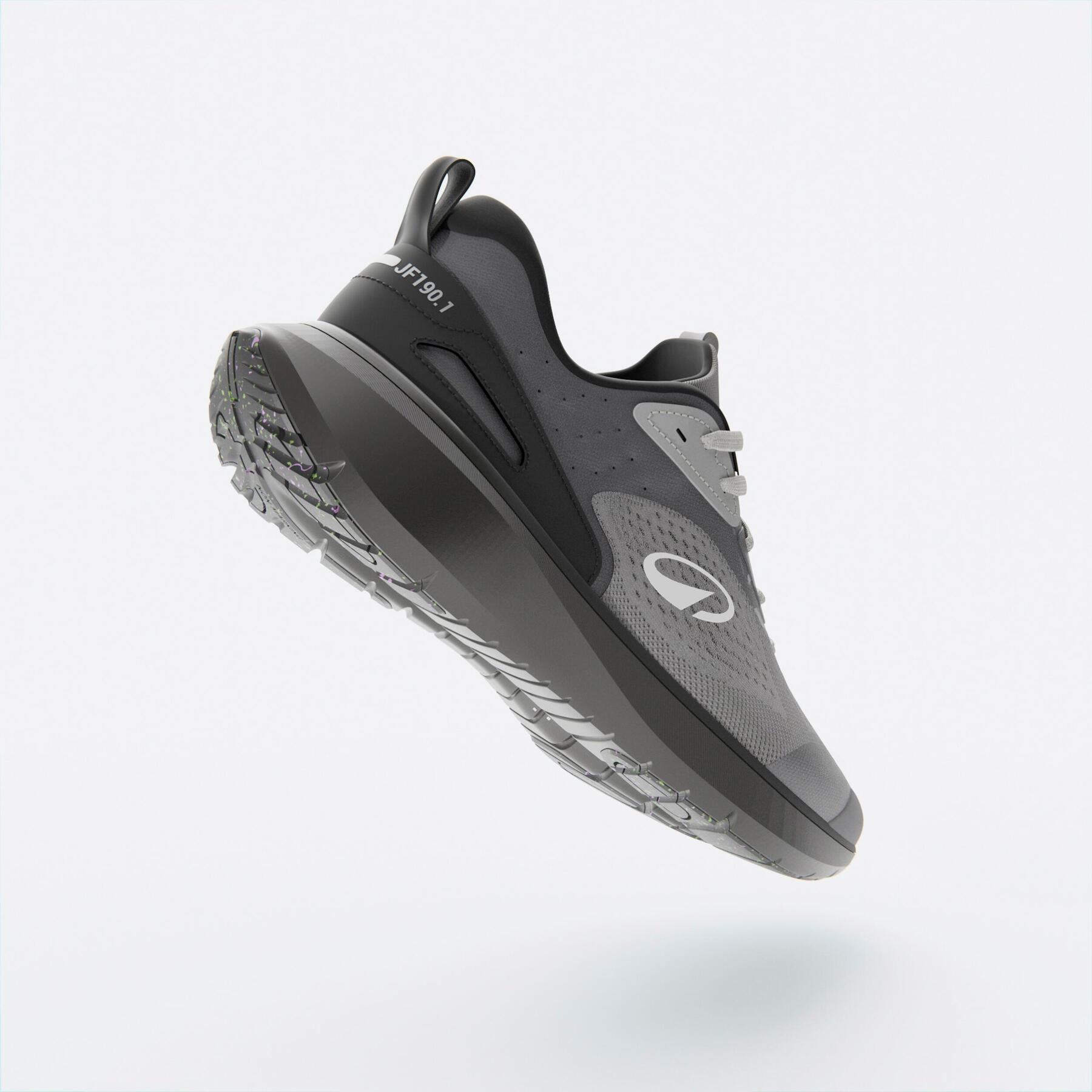 کفش دو مردانه کیپ ران دکتلون Kiprun Running-Jogflow 190.1- خاکستری کفش دو مردانه کیپ ران دکتلون Kiprun Running-Jogflow 190.1- خاکستری - Image 2