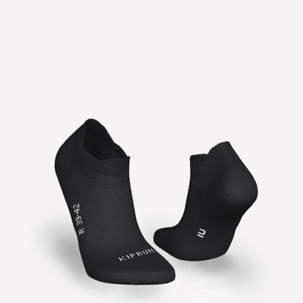 جوراب پیاده روی و دومیدانی کیپ ران - KIPRUN Run 500 - مشکی - Image 6