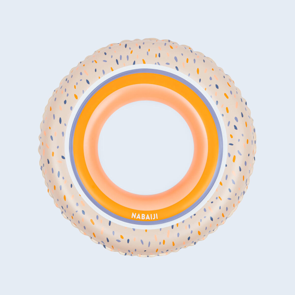 حلقه شنا بچگانه - Nabaiji Inflatable Swim Ring - کرم (51CM)