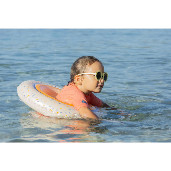 حلقه شنا بچگانه - Nabaiji Inflatable Swim Ring - کرم (51CM) - Image 8