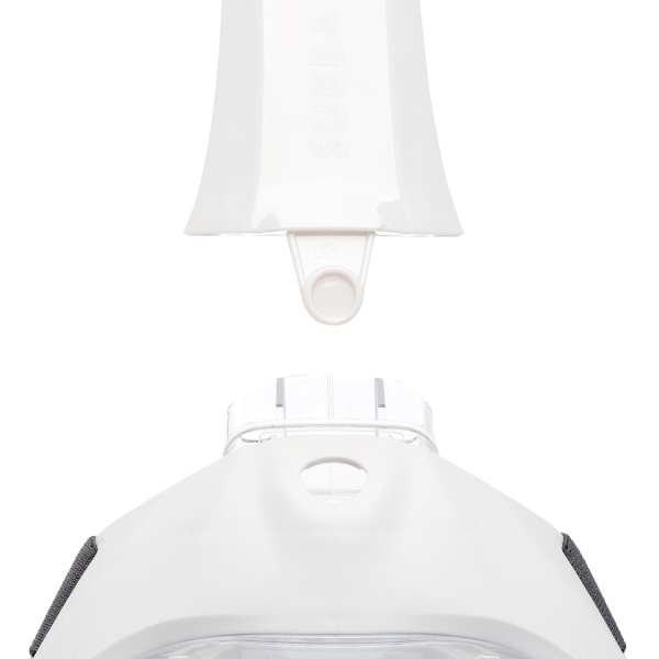 ماسک غواصی بزرگسالان سوبیا 500 SUBEA Easybreath - سفید - Image 7
