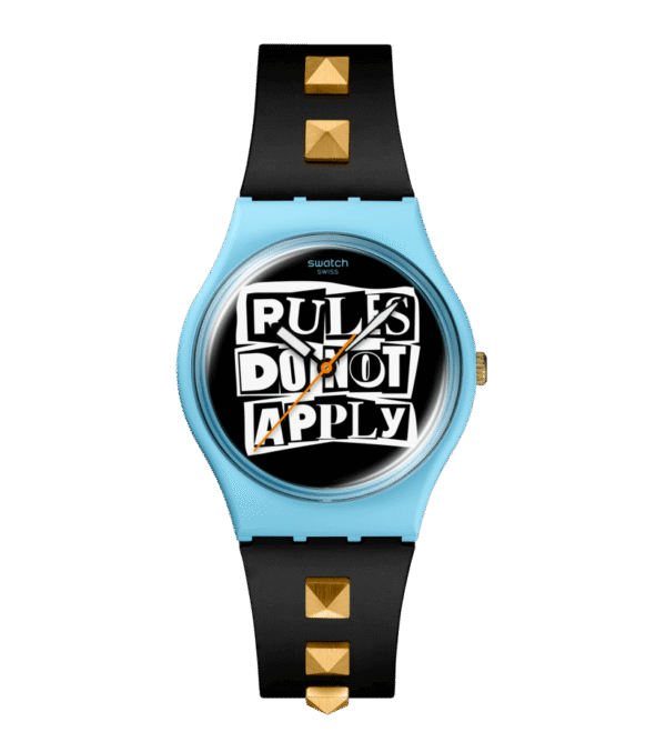 ساعت سواچ مدل SWATCH BROKEN RULES (SO31L101)
