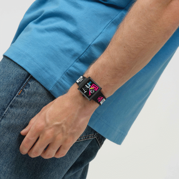 ساعت سواچ مدل SWATCH PIERCED EDGE (SO34B100) - Image 4