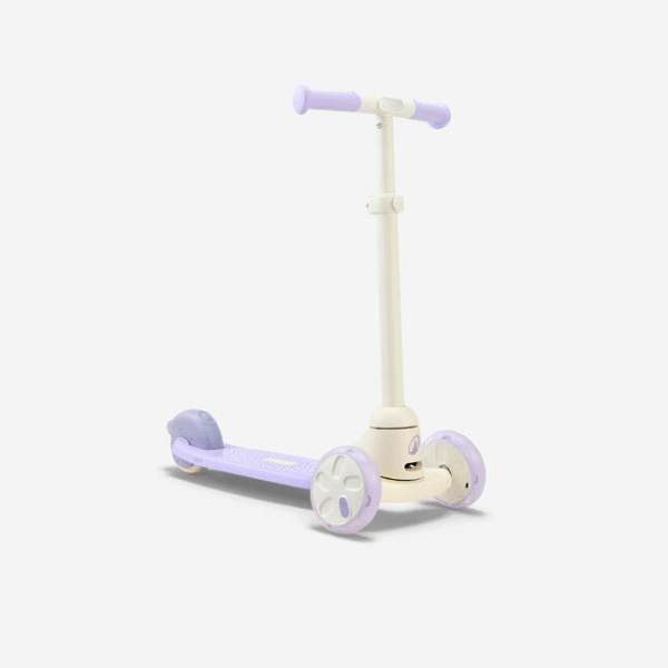 اسکوتر بچگانه OXELO Children's Scooter - 3 Wheels - B500 - بنفش