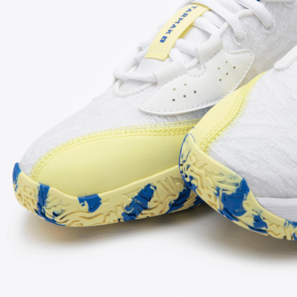 کفش بسکتبال بچگانه تارماک TARMAK NBA Lakers FAST 900 LOW-1- سفید/زرد/آبی - Image 7