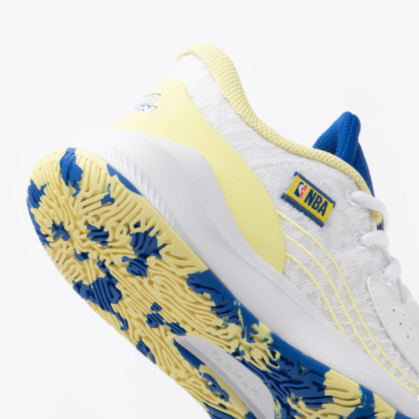 کفش بسکتبال بچگانه تارماک TARMAK NBA Lakers FAST 900 LOW-1- سفید/زرد/آبی - Image 6
